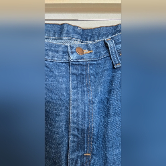 Rustler Men’s Blue Jeans size 36 x 29 - Picture 4 of 12